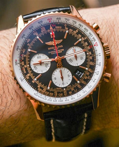 breitling navitimer 01 goldsmiths|breitling navitimer gold price.